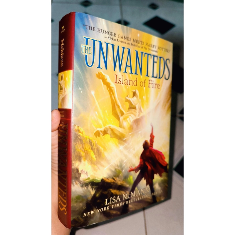 Sách Chapter: The Unwanteds  - Island of Fire (Lisa McMann) #NYT Bestselling series  470396