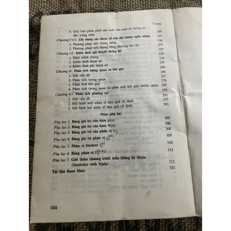 Lý thuyết xác suất & thống kê toán, 330 trang; 1996 1010705