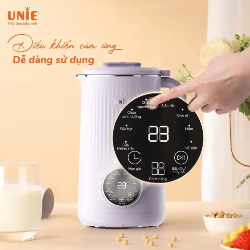 UMB10: 8 chức năng xay nấu thông minh, sữa mịn – thơm – nóng chuẩn vị 727853