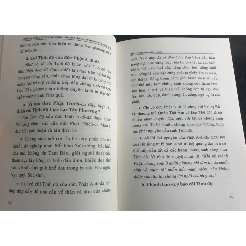Sách Những Điều Cần Biết Về Pháp Môn Tinh Độ & Trợ Niệm Lúc Làm Chung 702756