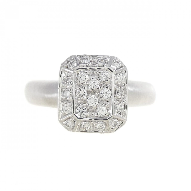 Nhẫn kim cương 750WG 0.32CT 668186