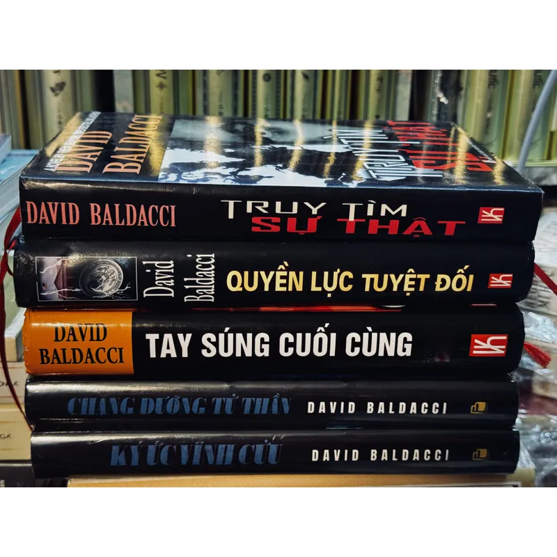 Combo 5 cuốn David Baldacci (bìa cứng) 713103