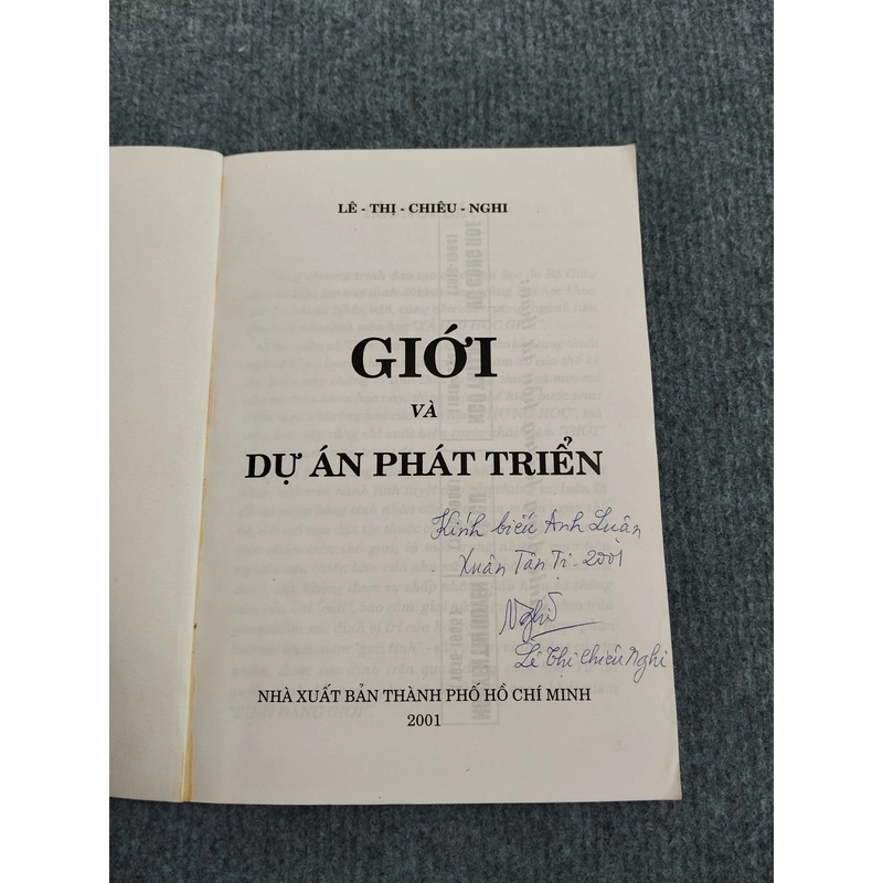 GIỚI VÀ DỰ ÁN PHÁT TRIỂN 494526