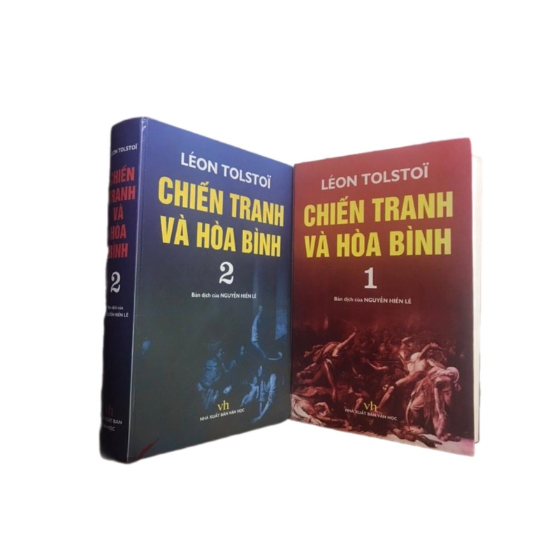 (TRỌN BỘ 2 TẬP BÌA CỨNG) CHIẾN TRANH VÀ HOÀ BÌNH - Lev Tolstoy 317974