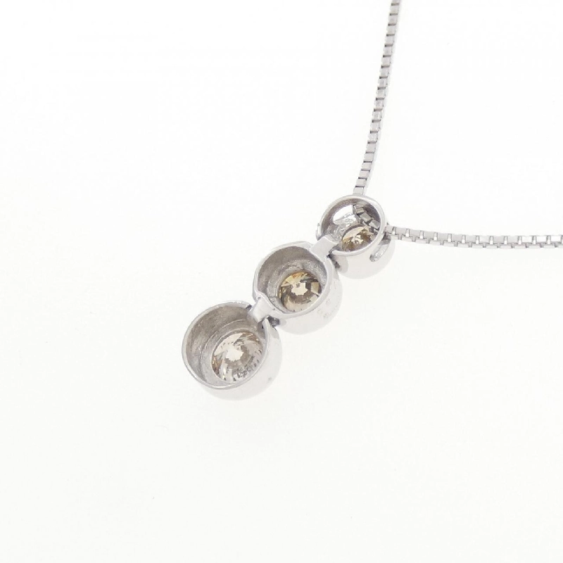 K18WG Dây chuyền kim cương 0.50CT - Hàng hiệu Chính hãng 867894