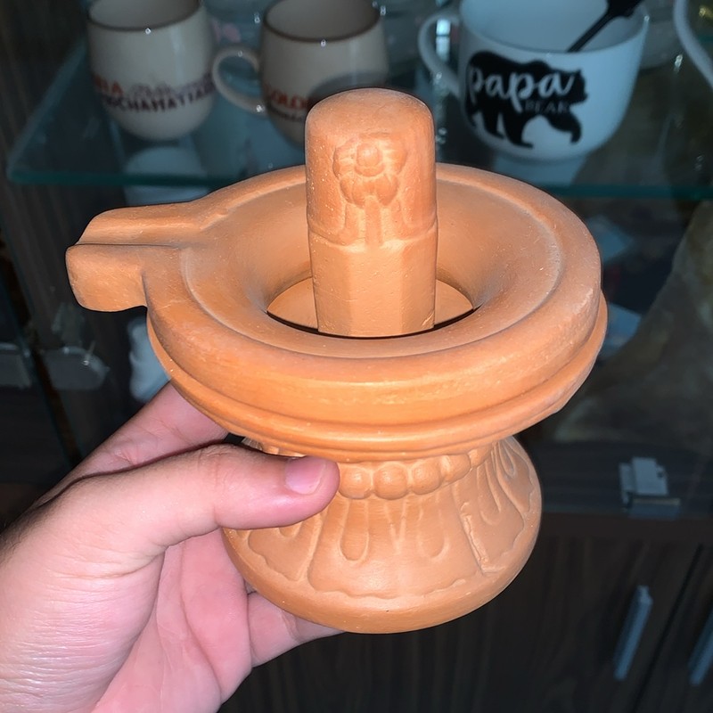 Tượng đất nung linga ấn độ giáo 189402