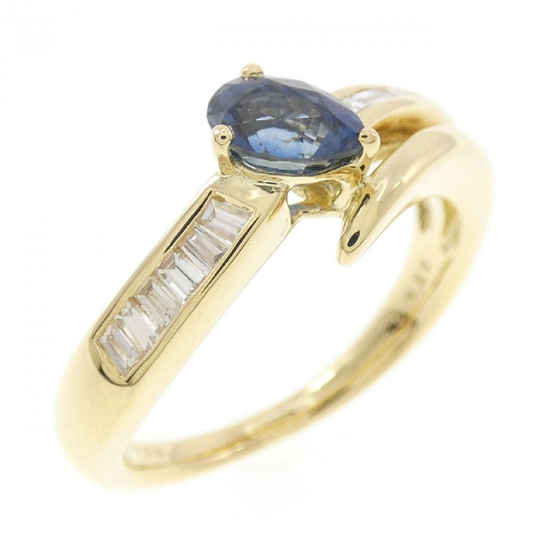 Nhẫn Sapphire K18YG 0.60CT 669181