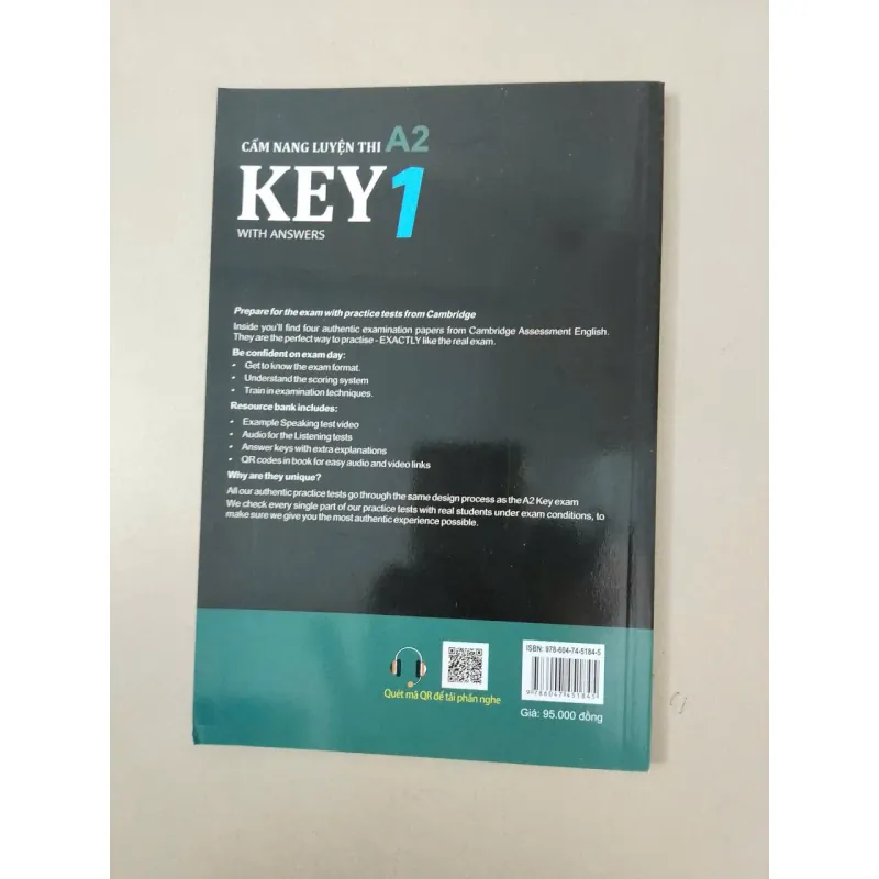 Cẩm nang luyện thi A2 - KEY 1 with answers 605684