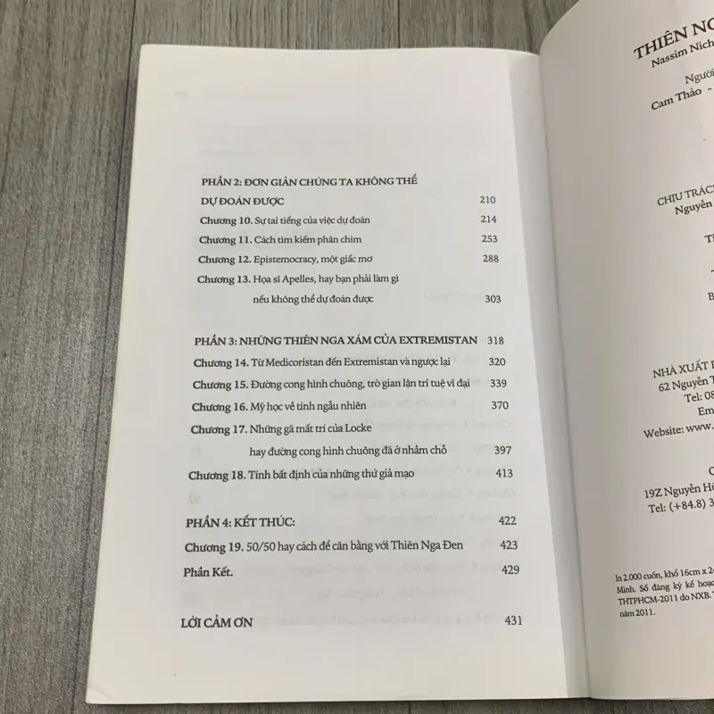 Thiên nga đen - nissim nicholas taleb. 3b5 1009526