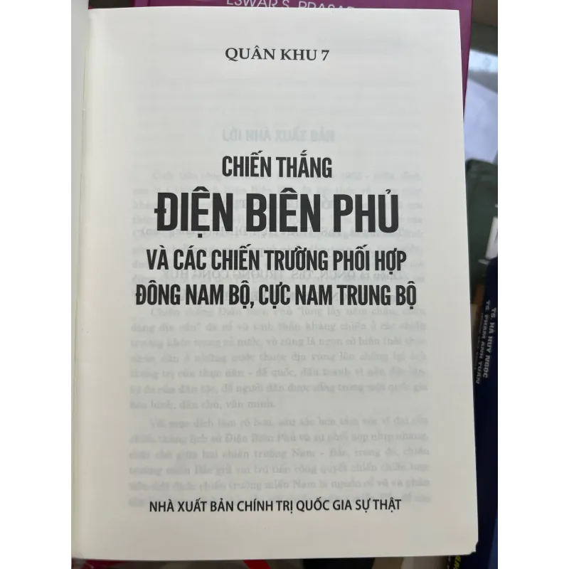 CHIẾN THẮNG ĐIỆN BIÊN PHỦ VÀ CÁC CHIẾN TRƯỜNG PHỐI HỢP ĐÔNG NAM BỘ, CỰC NAM TRUNG BỘ 1003096
