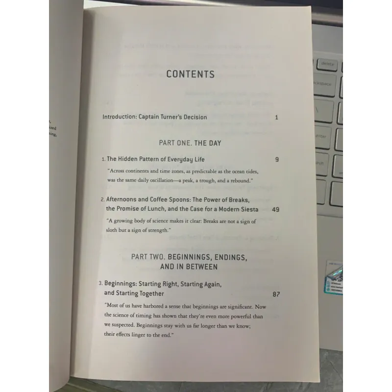 WHEN: THE SCIENTIFIC SECRECTS OF PERFECT TIMING - DANIEL H. PINK 600624