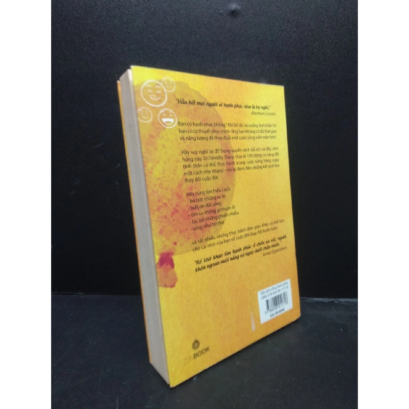 100 cách sống hạnh phúc năm 2016 mới 80%, ố HCM2602 kỹ năng 913404