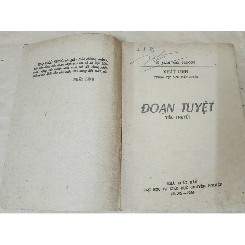 ĐOẠN TUYỆT - Nhất Linh (Tự Lực Văn Đoàn) 707229