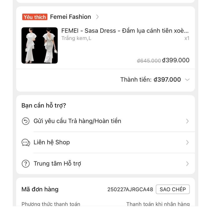 Đầm cách tiên xòe  544300