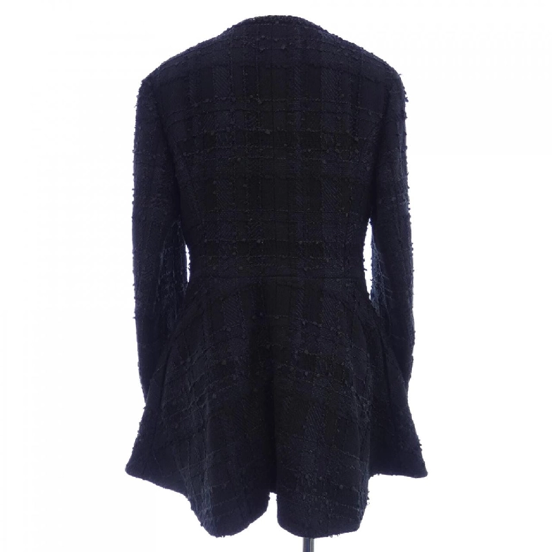 Áo khoác không cổ CHANEL 635390