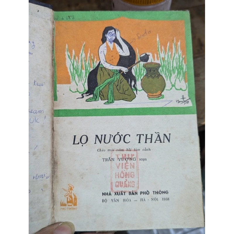 LỌ NƯỚC THẦN - TRẦN VƯỢNG SOẠN ( SÁCH ĐÓNG BÌA CÒN BÌA GỐC ) 278865