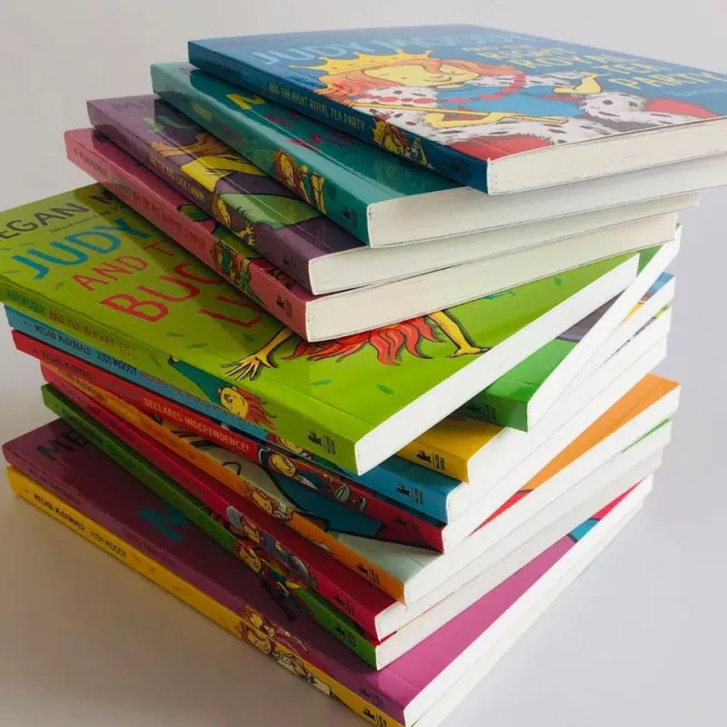 Judy Moody - 14 quyển - Đen trắng - No box - Giấy ngà vàng chống lóa 737831