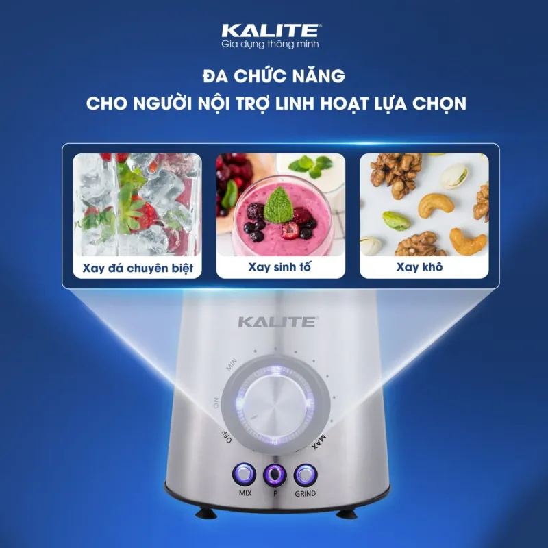 Máy xay sinh tố KALITE KEB4171 2 cối 791460