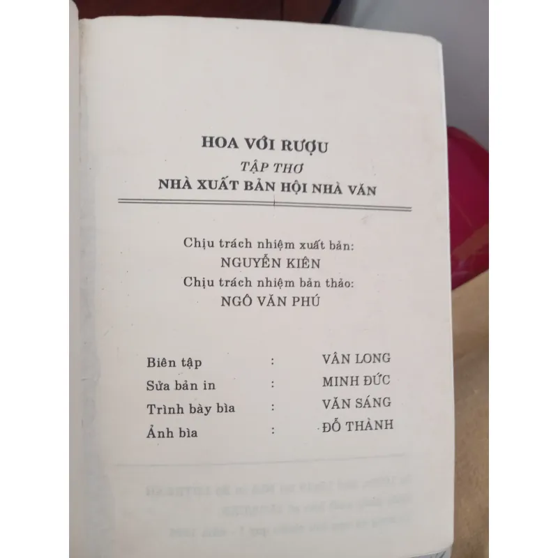 Thơ _ Hoa với rượu 991793