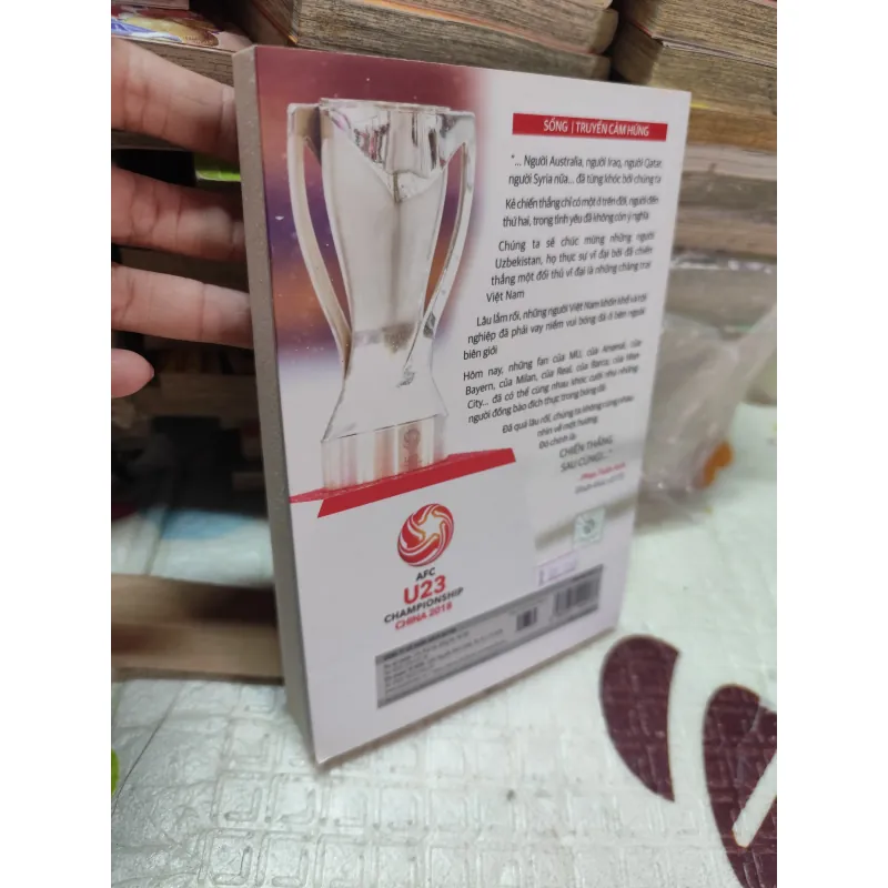 BÃO LỬA U23 – THƯỜNG CHÂU TUYẾT TRẮNG | Sách bóng đá truyền cảm hứng đội tuyển VN - k4 1019137