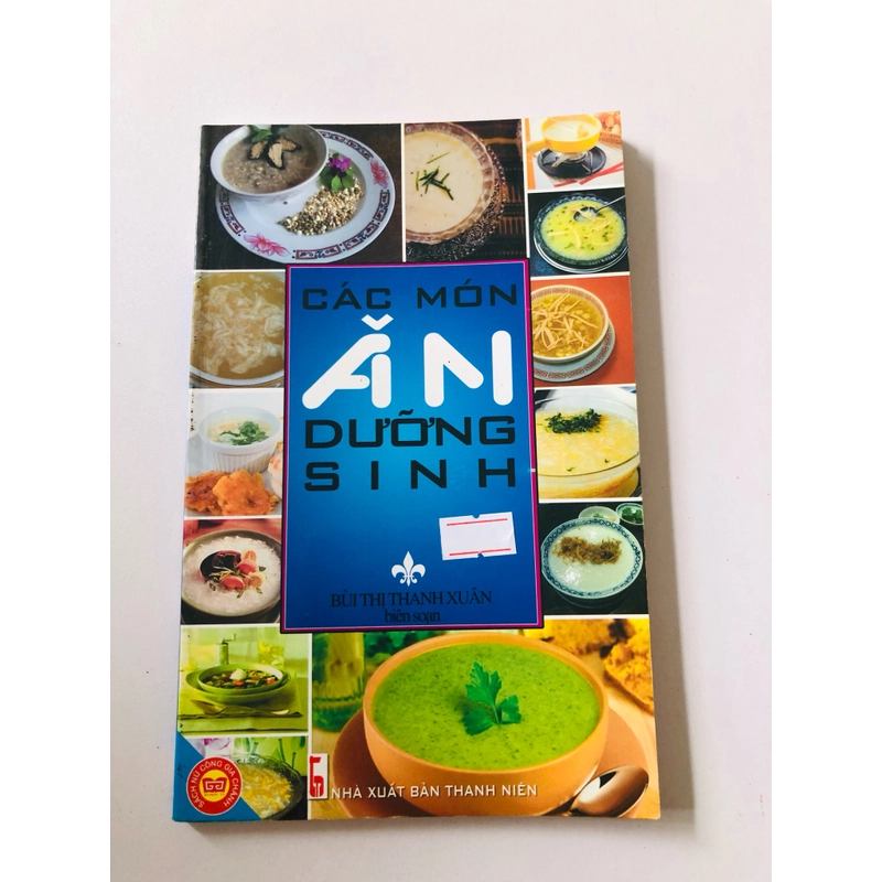 CÁC MÓN ĂN DƯỠNG SINH  - 110 trang, nxb: 2008 360736