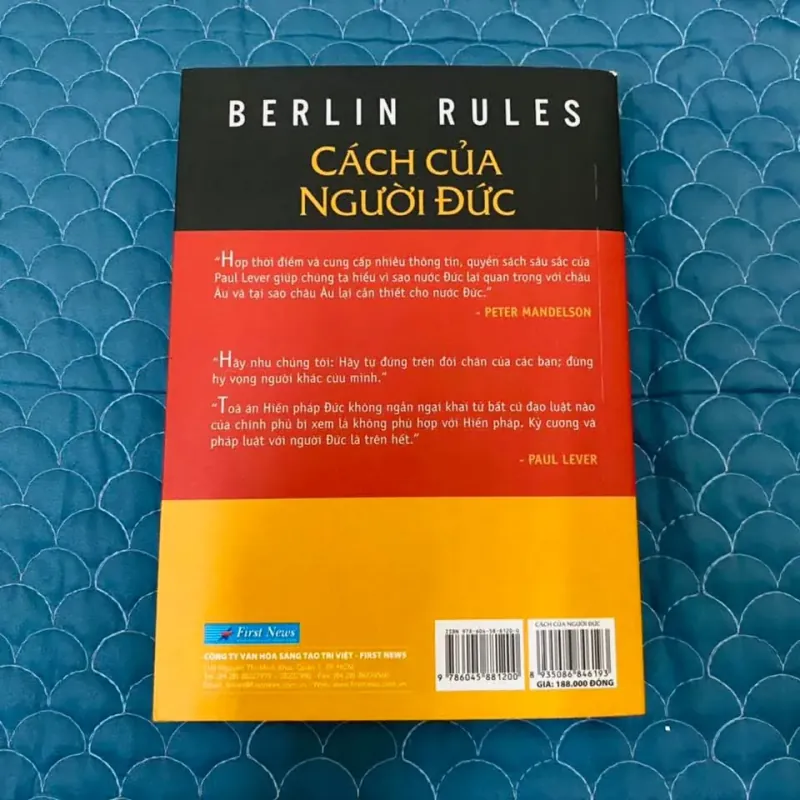 Berlin Rules  cách của người Đức - Paul Lever#HATRA 1012953