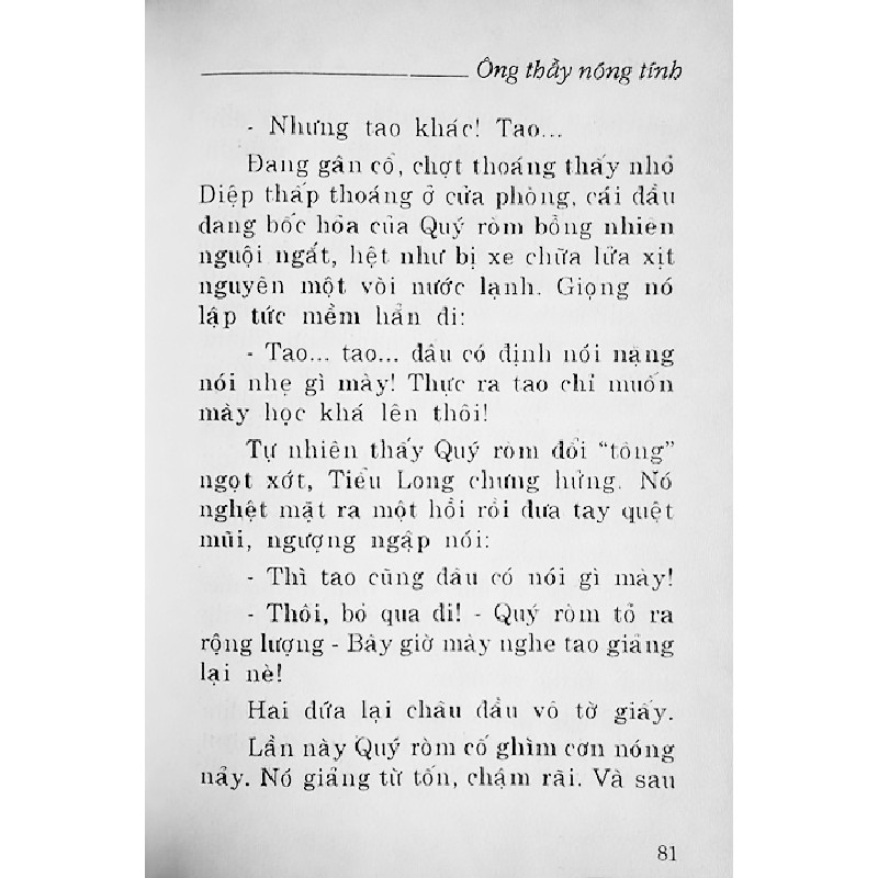 Ông thầy nóng tính (Tủ sách vàng Bìa cứng) 57652