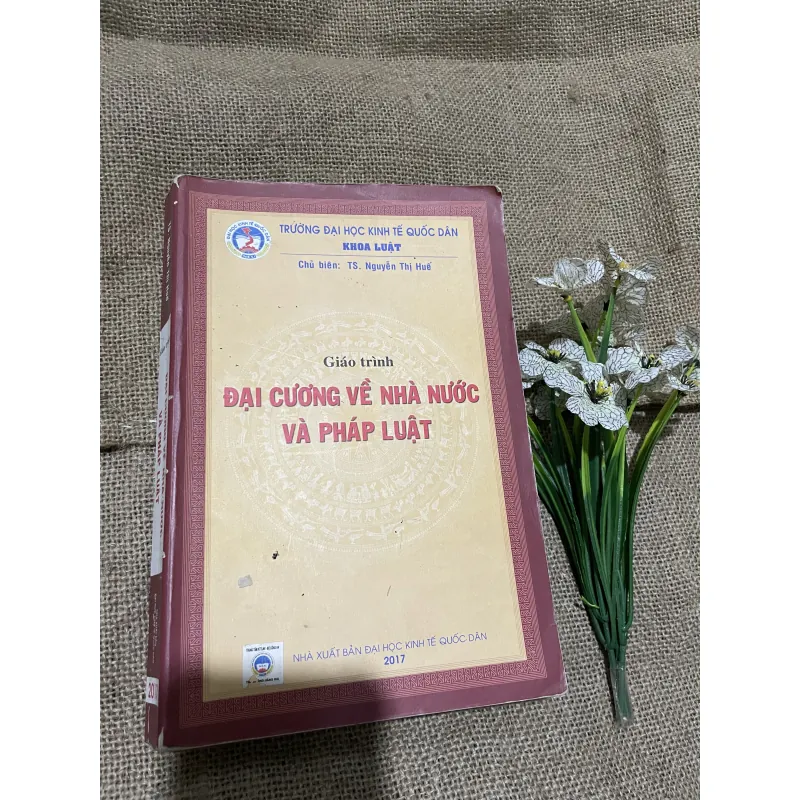 Giáo trình ĐẠI CƯƠNG VẺG NHÀ NƯỚC VÀ PHÁP LUẬT , khổ lớn, gần 600 trang  797707