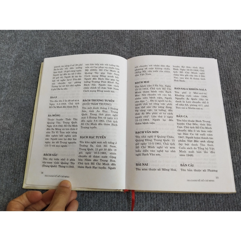 ĐỊA DANH VỀ HỒ CHÍ MINH 549072