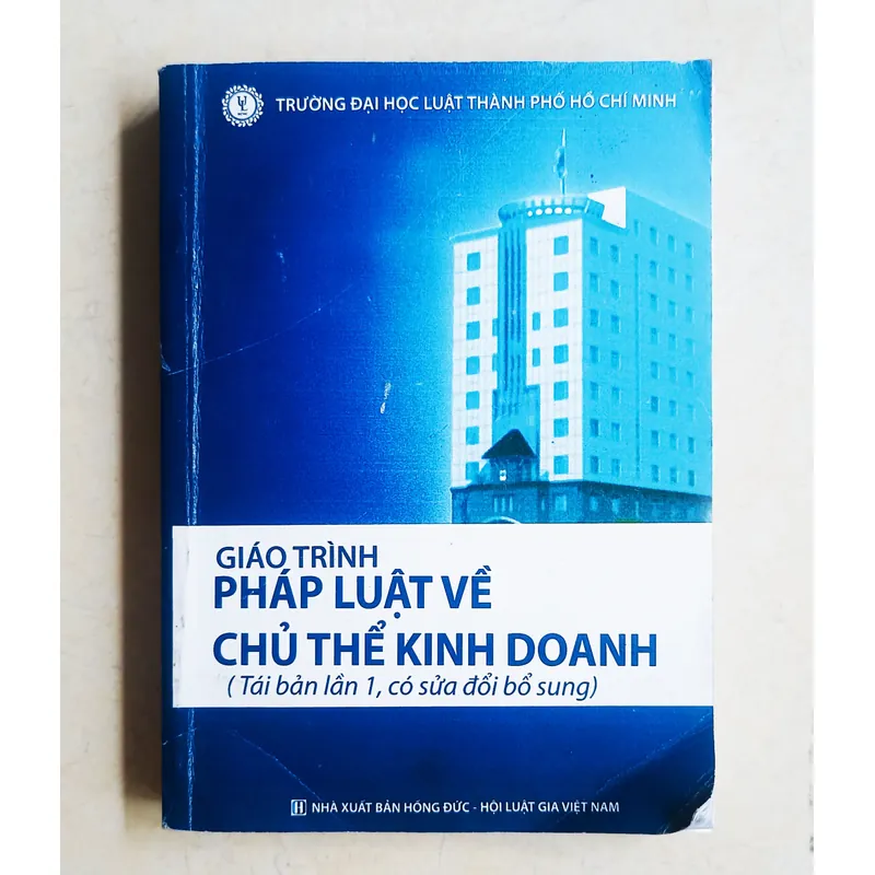 Giáo trình pháp luật về chủ thể kinh doanh 🌻 695422