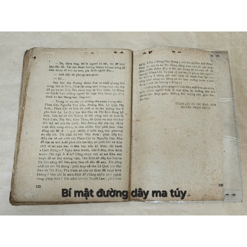 Truyện hình sự: BÍ MẬT ĐƯỜNG DÂY MA TÚY (Nguyễn Thiện Thuậ 707230