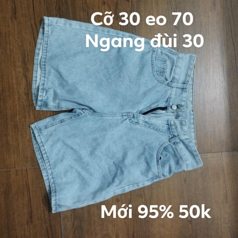 Quần jeans đùi mới 95% 50k 176754