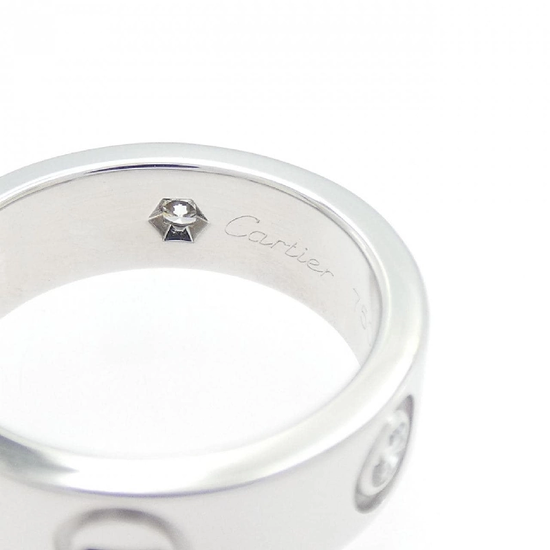 Nhẫn Cartier Love Half Diamond - Hàng hiệu Authentic 841632