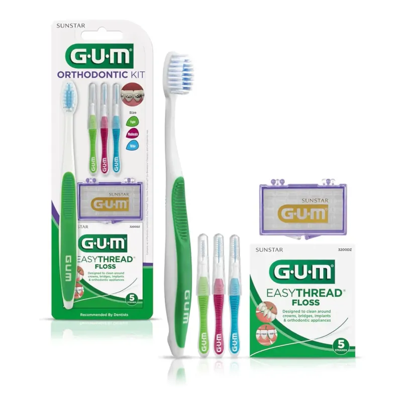 Set vệ sinh răng miệng Gum - hàng Mỹ 1025983