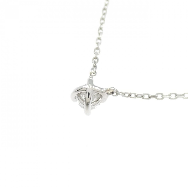 PT950 Solitaire Diamond Necklace - Hàng hiệu Authentic 857659