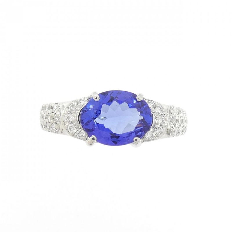 Nhẫn Tanzanite PT900 1.58CT - Hàng hiệu Authentic 852545
