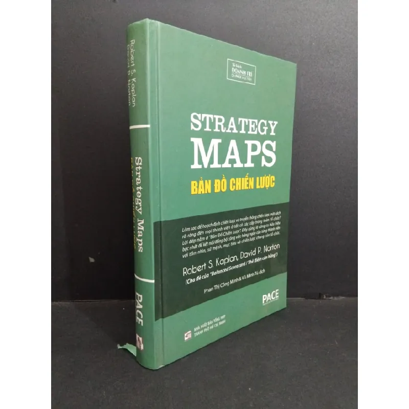 [Sách Cũ SCGR] Stretegy Maps bản đồ chiến lược (bìa cứng) mới 90% bẩn ố nhẹ 2019 HCM2811 Robert S. Kaplan, David P. Norton MARKETING KINH DOANH 677934