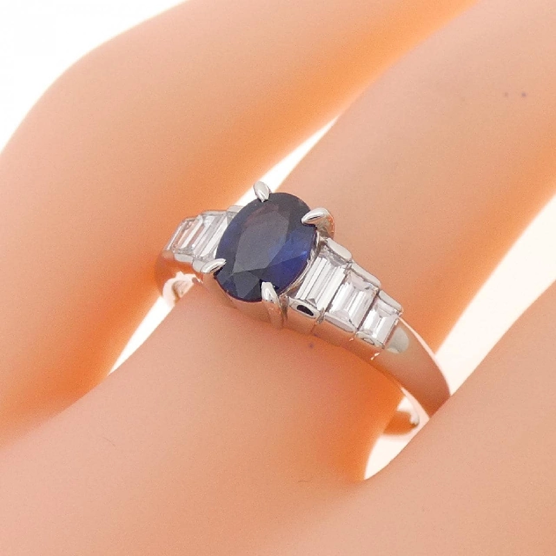 Nhẫn Sapphire PT900 0.74CT 669252