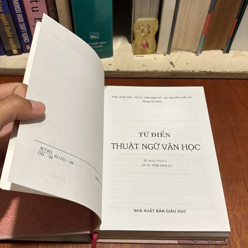 [Bìa Cứng, Có Highlight Và Bút Tích] - II Từ Điển Thuật Ngữ Văn Học - 2004 907598