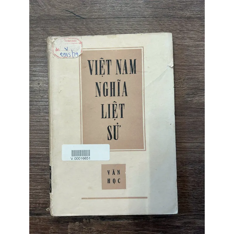 Việt Nam Nghĩa Liệt Sử - (Sách Văn học) 708379