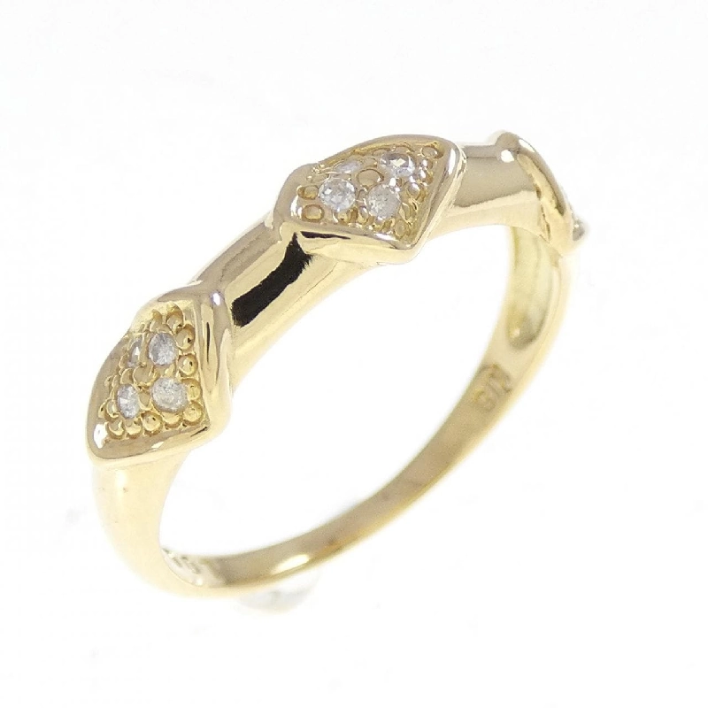 Nhẫn kim cương K18YG 0.07CT - Hàng hiệu Chính hãng 853337