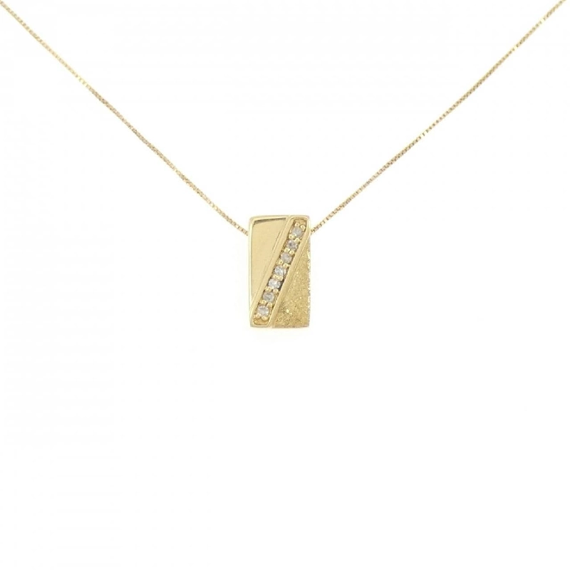 Dây chuyền kim cương K18YG 0.05CT - Hàng hiệu Chính hãng 861274