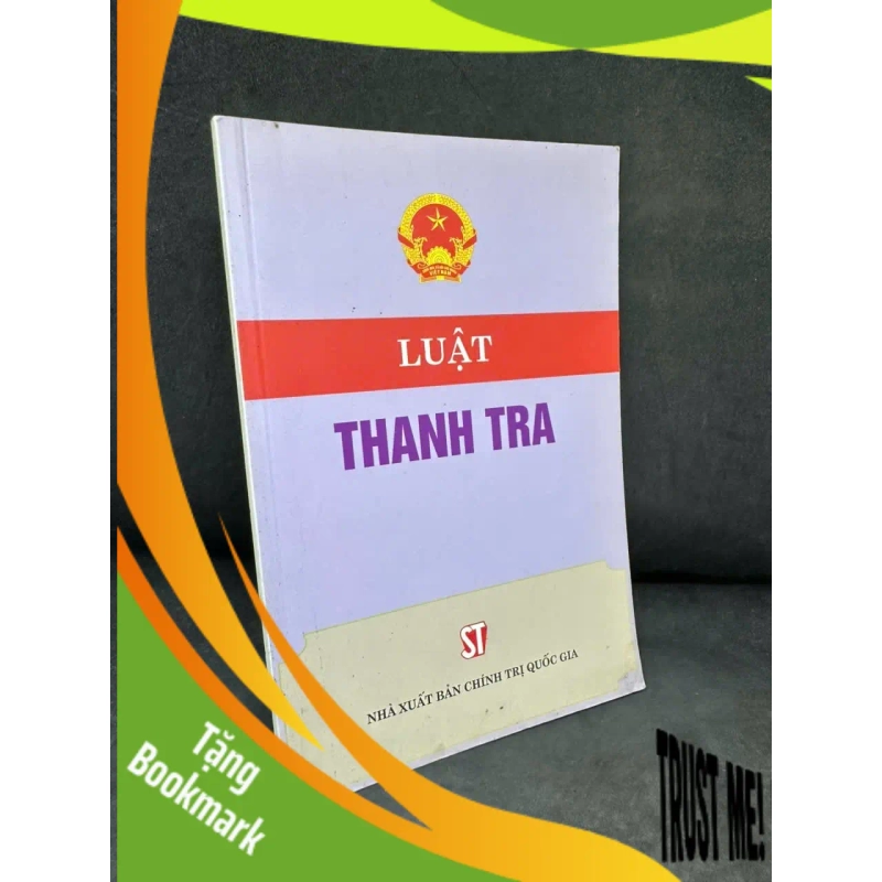 (TẶNG BOOKMARK) Luật Thanh Tra, 2012 - H1108 RBK 937778