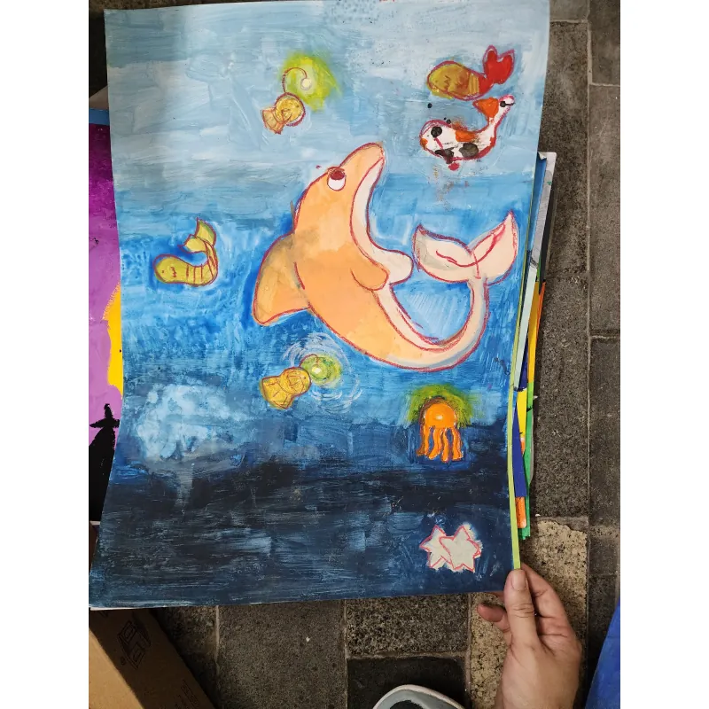 Combo 25 bức tranh vẽ acrylic về phong cảnh 799924