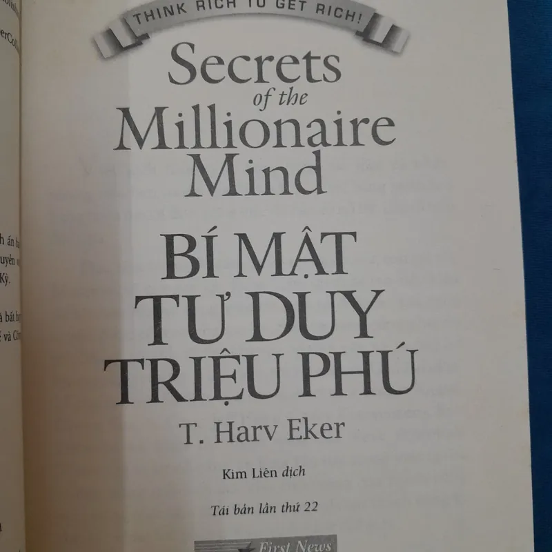 Bí mật tư duy triệu phú. T. Harv Eker 573944