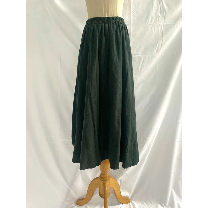 🌻CHÂN VÁY XANH, Size S-M, Eo chun, Mới 90% 452773
