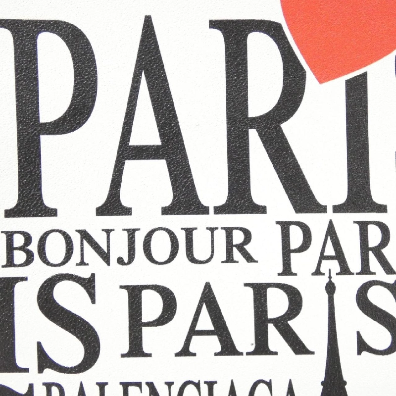 Túi xách Balenciaga Bonjour Paris Shopping Phone Holder 593826 1BW5N 617740