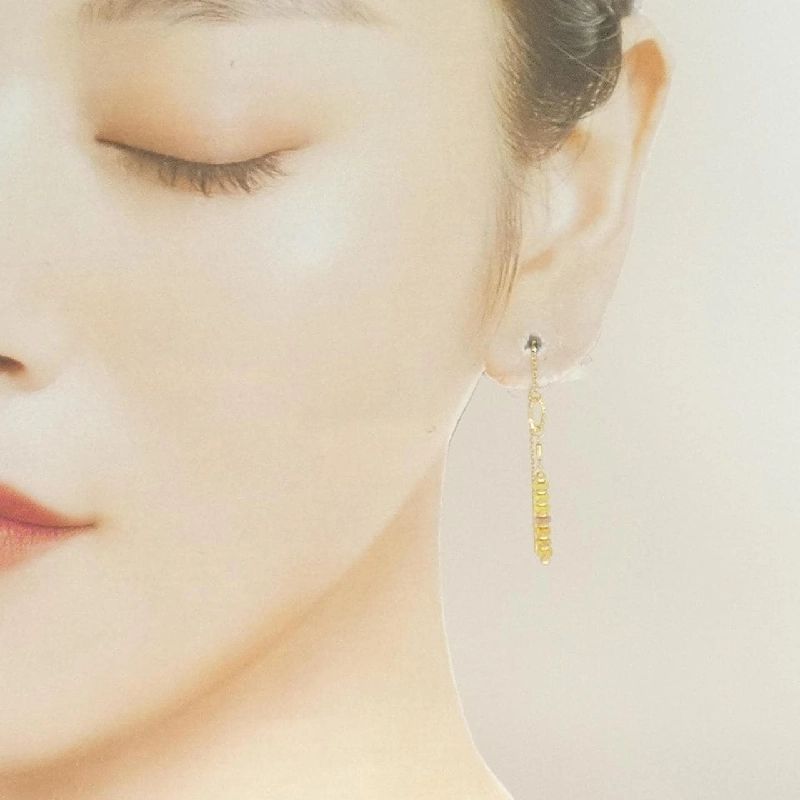 K18YG Sapphire Bông tai 1.80CT - Hàng hiệu Chính hãng 866455