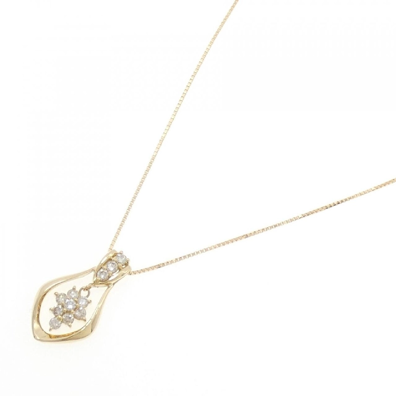 Dây chuyền kim cương K18YG 0.51CT - Hàng hiệu Chính hãng 858103