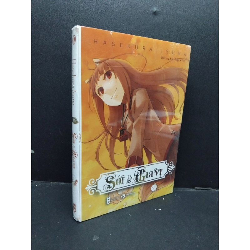 Sói gia vị 6 mới 95% còn seal HCM1209 Hasekura Isuna VĂN HỌC 917153
